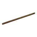 Steelworks SteelWorks 1/4 in. D X 12 in. L Threaded Brass Rod 11509